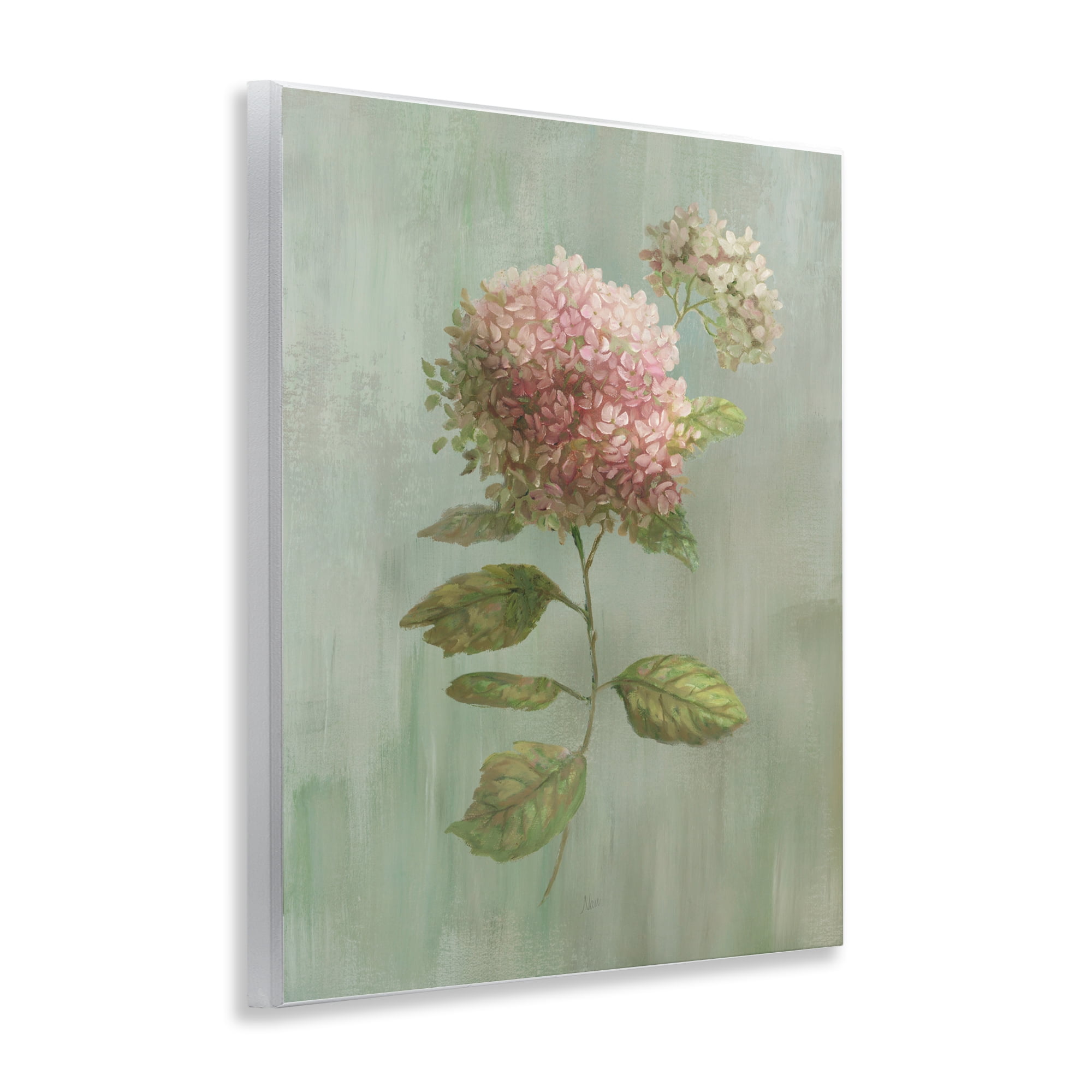 Stupell Industries Vintage Hydrangea Bushel Wall Plaque Art, design by Nan