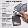 thumbnail image 6 of The Man Mesh Hydrogel Under Eye Patches for Men - Cooling, Hydrating & Firming Eye Masks for Dark Circles & Puffiness - Men's Anti-Aging Patches with Hyaluronic Acid, Collagen & Vitamin E. (6 Pairs), 6 of 8