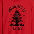thumbnail image 2 of The Nightmare Before Christmas - Frightfully Festive - Men's Long Sleeve T-Shirt, 2 of 4