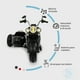 thumbnail image 5 of Montable eléctrico Baby Gaon Moto Chopper Negro, 5 of 5