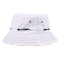 thumbnail image 2 of Visland Bucket Hat Unisex Fishing Men Women Casual Solid Color Sun Cap for Outdoor Travel, 2 of 8