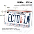 thumbnail image 4 of 2pcs Christmas Tree Penguins License Plate Frame for Car Accessories Rustproof License Plate Cover with Screws for US Vehicles 12x6 Inch（556） Home Decor, 4 of 7