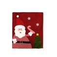 thumbnail image 3 of Fundas para sillas con respaldo navideño, fundas para sillas de comedor para la cena, fundas para sillas de banquete navideño, decoración para el comedor de la cocina A, 3 of 5