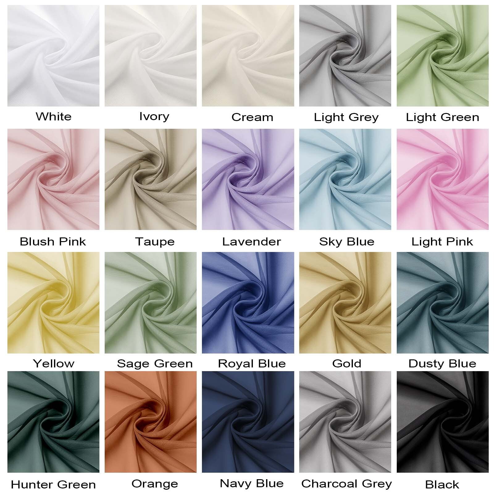 Patin Black Sheer Curtains 63 Inch Length 2 Pcs, Solid Color Light Filtering Voile Airy Modern Drapes, Rod Pockets Home Window Curtains for Living Room Bedroom Bathroom, Each Panel 42" W x 63" L