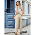 thumbnail image 6 of Women Baggy Wide Leg Pants Casual Elastic Waisted Palazzo Harem Pants with Pockets L, 6 of 7