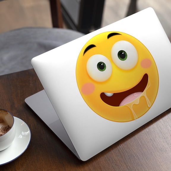 DesignSkinz Drooling Friendly Emoticons Full-Body Skin Decal Wrap Cover for MacBook 12" Retina (A1534)
