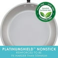 thumbnail image 2 of Rachael Ray Create Delicious Deep Nonstick Frying Pan / Fry Pan / Skillet with Lid - 9.5 Inch, Blue, 2 of 6
