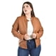 thumbnail image 1 of Chamarra estilo biker Roman Fashion /Tallas Extras, 7370 (Chedron) cafe 42, 1 of 7