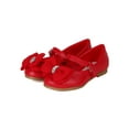 thumbnail image 5 of Little Angel Enna-715E New Girl PU Fabric Bow Decor Ballerina Ballet Flat, 5 of 5