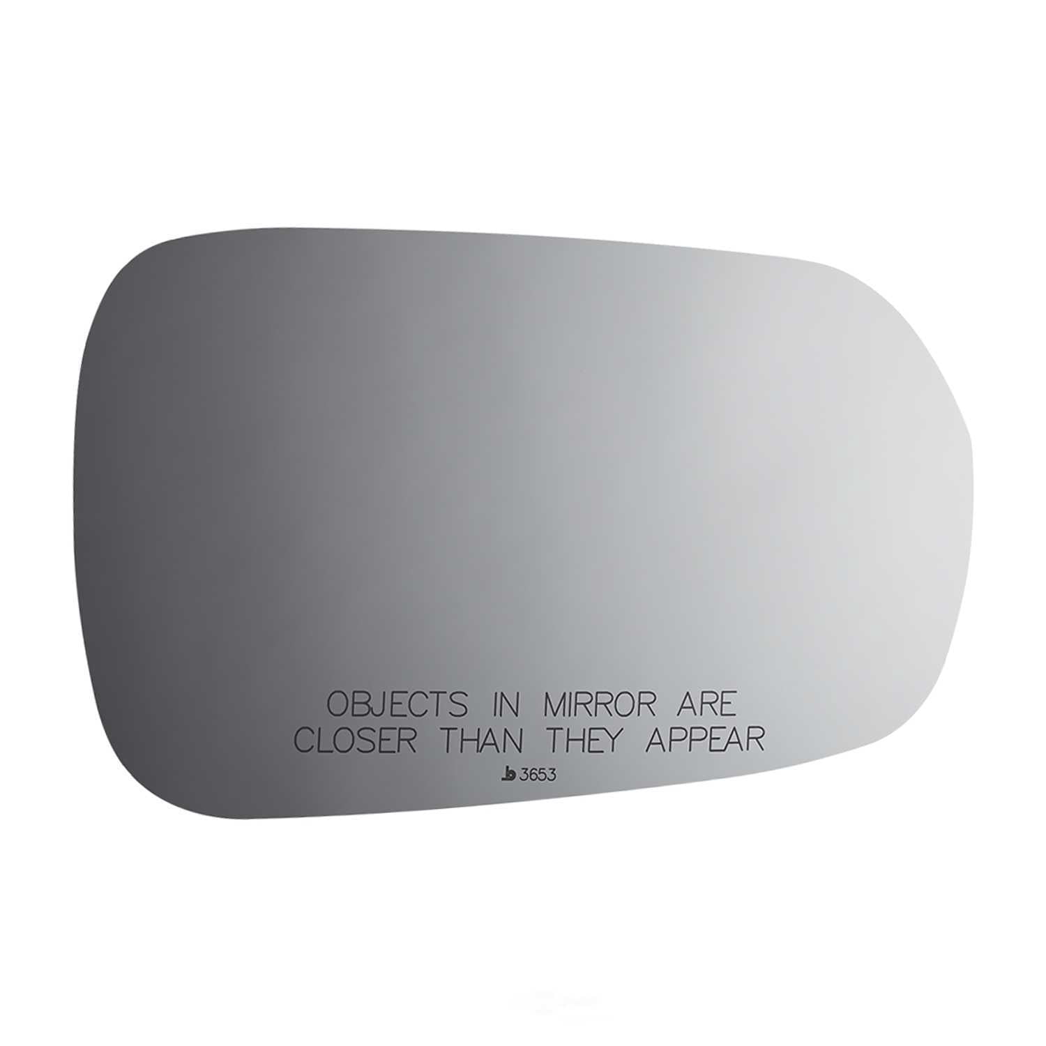Burco Side View Mirror Replacement Glass - Clear Glass - 3653