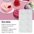 thumbnail image 5 of Heart-Shaped 8-Grid Silicone Mold for Mousse Cakes - Ideal Baking Tool for Kitchen, 5 of 8