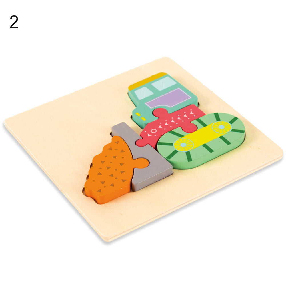 Details about   9 Pieces Wooden Puzzles Kids Children Animal Puzzle Preschool Educational Game 