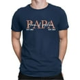 thumbnail image 1 of Xdzjlr T-Shirts Hommes Col Rond Manches Courtes Tee Papa Fête des Pères Tenue Quotidienne Extensible Toutes Saisons T-Shirts Confortables pour Hommes,G, 1 of 3