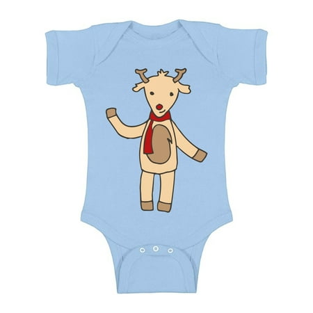 

Awkward Styles Ugly Xmas Baby Outfit Bodysuit Christmas Sketch Romper