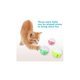thumbnail image 5 of Juguetes para gatos, juguetes interactivos para gatos, rodillos giratorios de 3 pasos, material PP, más duradero, más fuerte, azul, 5 of 5