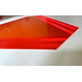 thumbnail image 4 of 2 Pack Slow Moving Vehicle Sign, Plastic, Farm Triangle Safety Sign,  Highly Visible, 14"x16" Engineering Grade Reflective for Golf Cart, 4 of 8