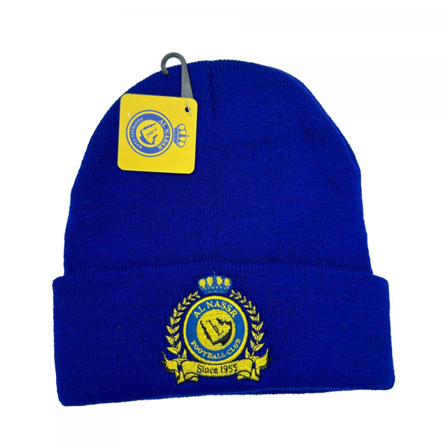 FC Barcelona Official Knitted Winter Football Cap Cap Navy One Size