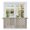 Taupe, Charcoal, Oatmeal, Stone, variant on Black Rustic Lattice Kitchen Curtains 54 Inch Length, Vintage Art Aesthetics Tiers Curtains for Bathroom Bedroom Cafe, Light Filtering Small Window Treatment Short Tiered Drapes 2 Panels 42"Wx54"L
