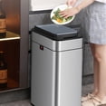 thumbnail image 5 of lanema HandsFrees 15L Trash Bin Holders With 1200mAh Battery For Contemporary Homes, 5 of 18