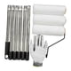 thumbnail image 1 of Kit de rodillo de pintura, mango extensible, brocha para murales, marco de rodillo de pintura con cubiertas para paredes. 6 segmentos, 1 of 9