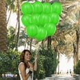 thumbnail image 5 of PMU Balloons 11 Inch PartyTex Neon Green Latex Pkg/100, 5 of 7