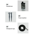 thumbnail image 4 of Giant Inflatable LED Nutcracker Garden Holiday Christmas Decorations with Blower, 4 of 5