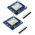 thumbnail image 1 of 2X 4G Module Luat Air780E Full Netcom Module Mini IoT Serial Communication Data Transmission DTU Multifunction Module,2 x Full Netcom Module 2 x 12Pin Single Row Of Pins, 1 of 8