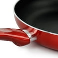 thumbnail image 5 of Better Chef 10 in Silver Metallic Non Stick Gourmet Fry Pan in Red, 5 of 8