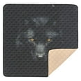 thumbnail image 6 of WOBOGO Dark Wolf Face Baby Playmats Extra Large Waterproof Rollable Activity Pads for Toddlers 50×50inch, 6 of 7