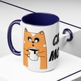 thumbnail image 5 of Cat Mom Two-Tone Coffee Mugs, 15oz, 5 of 5