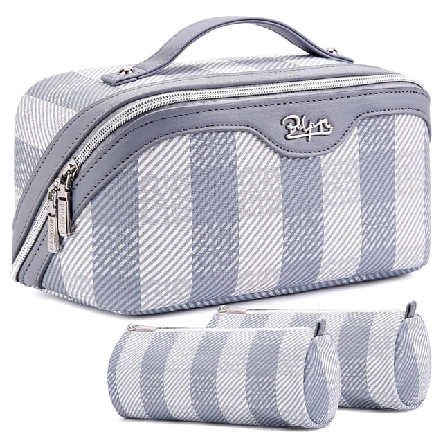Bolsa organizadora de viaje para maquillaje BOYATU, juego de 3 piezas, impermeable