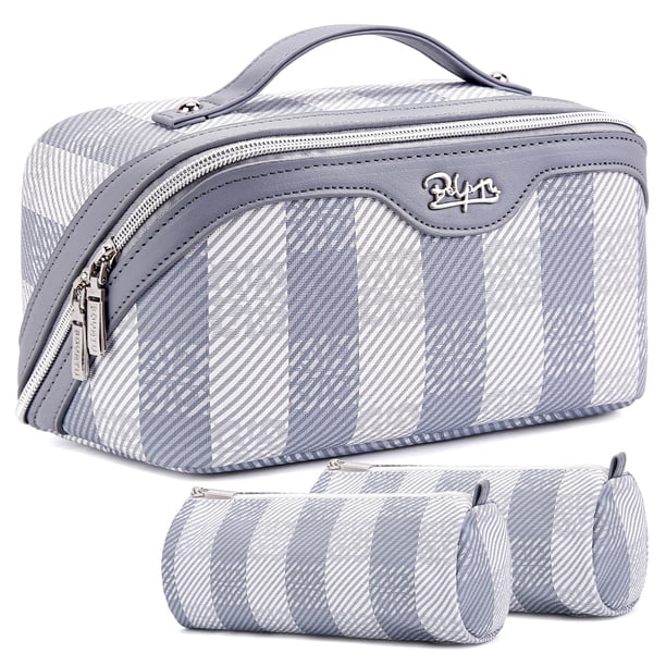 Bolsa organizadora de viaje para maquillaje BOYATU, juego de 3 piezas, impermeable