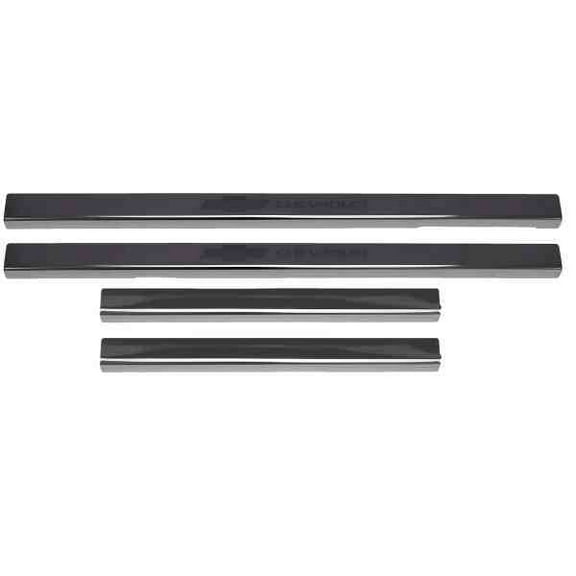 Putco 95190BP Cargo Door Sill Protector Set Fits 19-22 1500 Fits select: 2019-2022 RAM 1500