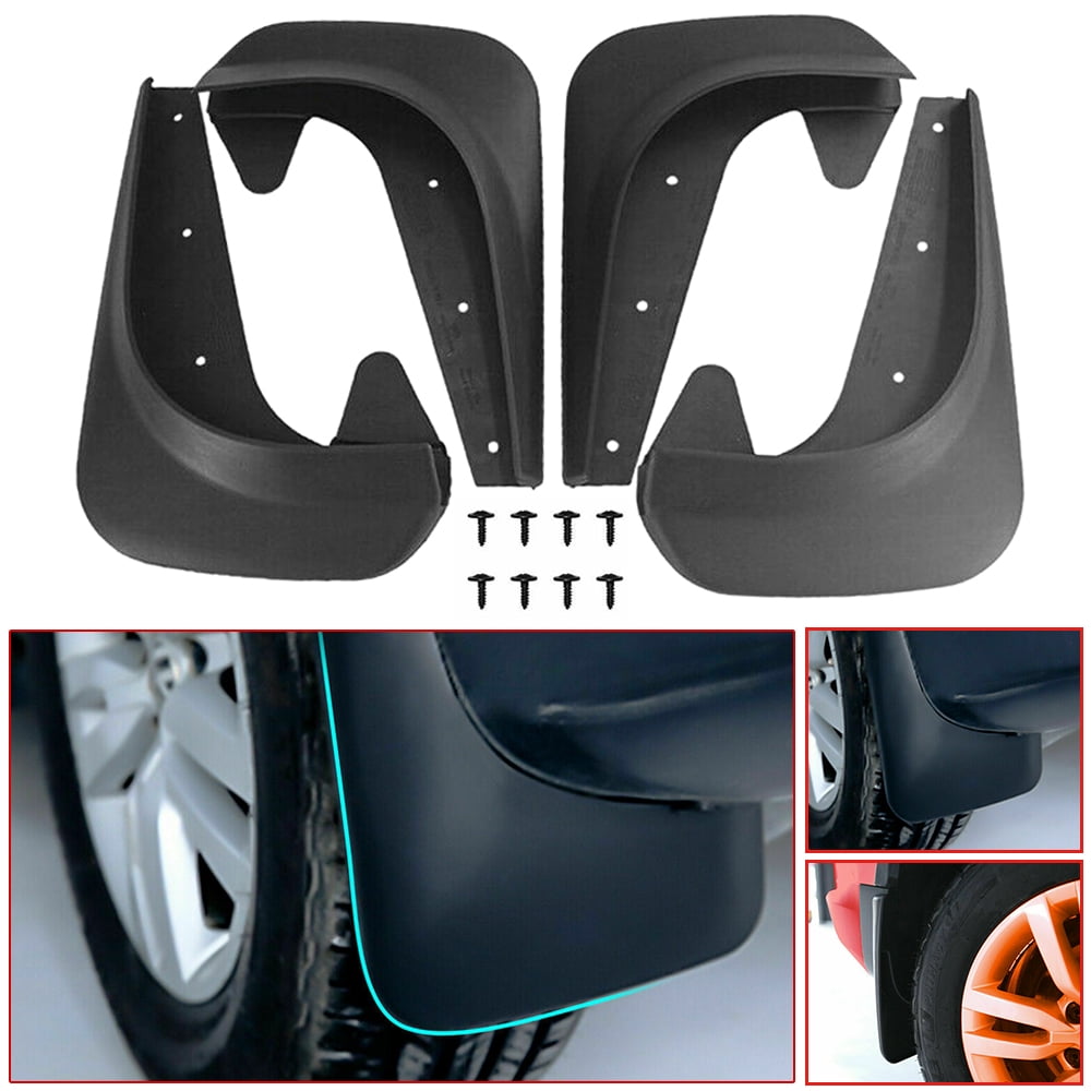 ブランド 4Pcs Mud Guards Auto Mud Flaps Auto Splash Guards Mudguards