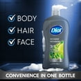 thumbnail image 4 of Dial Recharge 3-in-1 Men's Body Wash for Body, Hair, & Face, Cedar Leaf Scent, 32 fl oz, 4 of 13