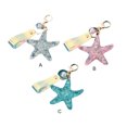 thumbnail image 2 of Minnieouse Llavero con colgante de estrella de mar para adultos, llavero acrílico personalizado, llavero de moda portátil, decoración de llaves, joyería Ropa, zapatos y accesorios Miscelánea Rosa Minnieouse AP017621-02, 2 of 6