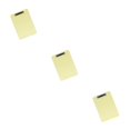 thumbnail image 1 of stanreset 1/2/3/5 Plastic A4 File Box Document Folder Box Writing Organizer Supply Pad Yellow 3PCS, 1 of 1