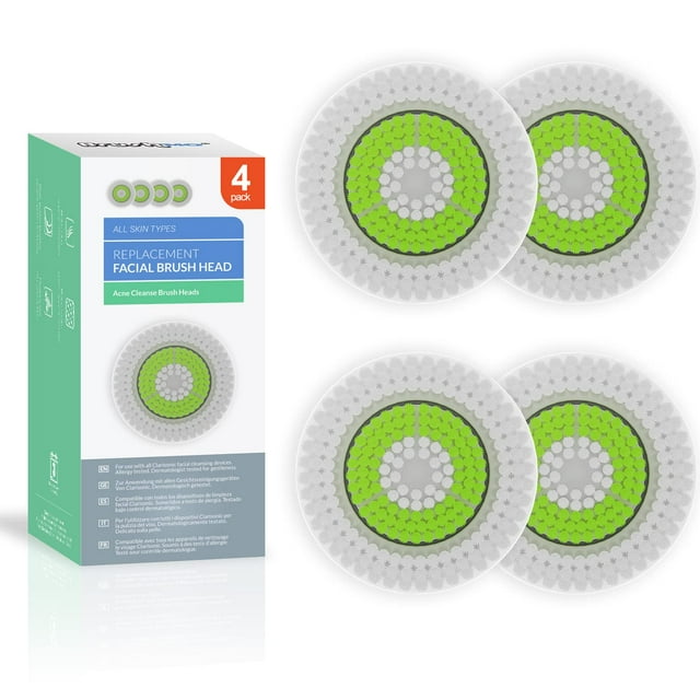 Reemplazos de cabezal de cepillo facial Brushmo Clarisonic Mia 1-2