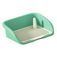 thumbnail image 3 of kurtrusly Innovative Pet Training Toilet Urinal Keeps Paws and Floors Neat Green L, 3 of 6
