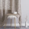 thumbnail image 7 of THD Harley Faux Linen Textured Semi Sheer Sun Light Filtering Window Grommet Curtain Panels, Set of 2 Panels, 7 of 7