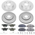 thumbnail image 2 of PowerStop Front and Rear Geomet Coated Brake Rotor and Pad Kit Fits: HONDA Select Models CRK8066, 2 of 4