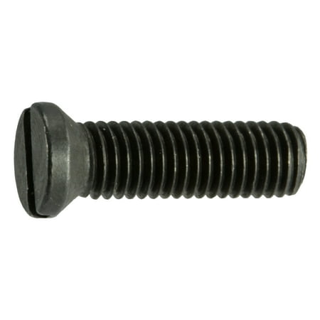 

#8-40 x 1/2 Black Oxide Slotted Oval Head Gun Screws (8 pcs.)