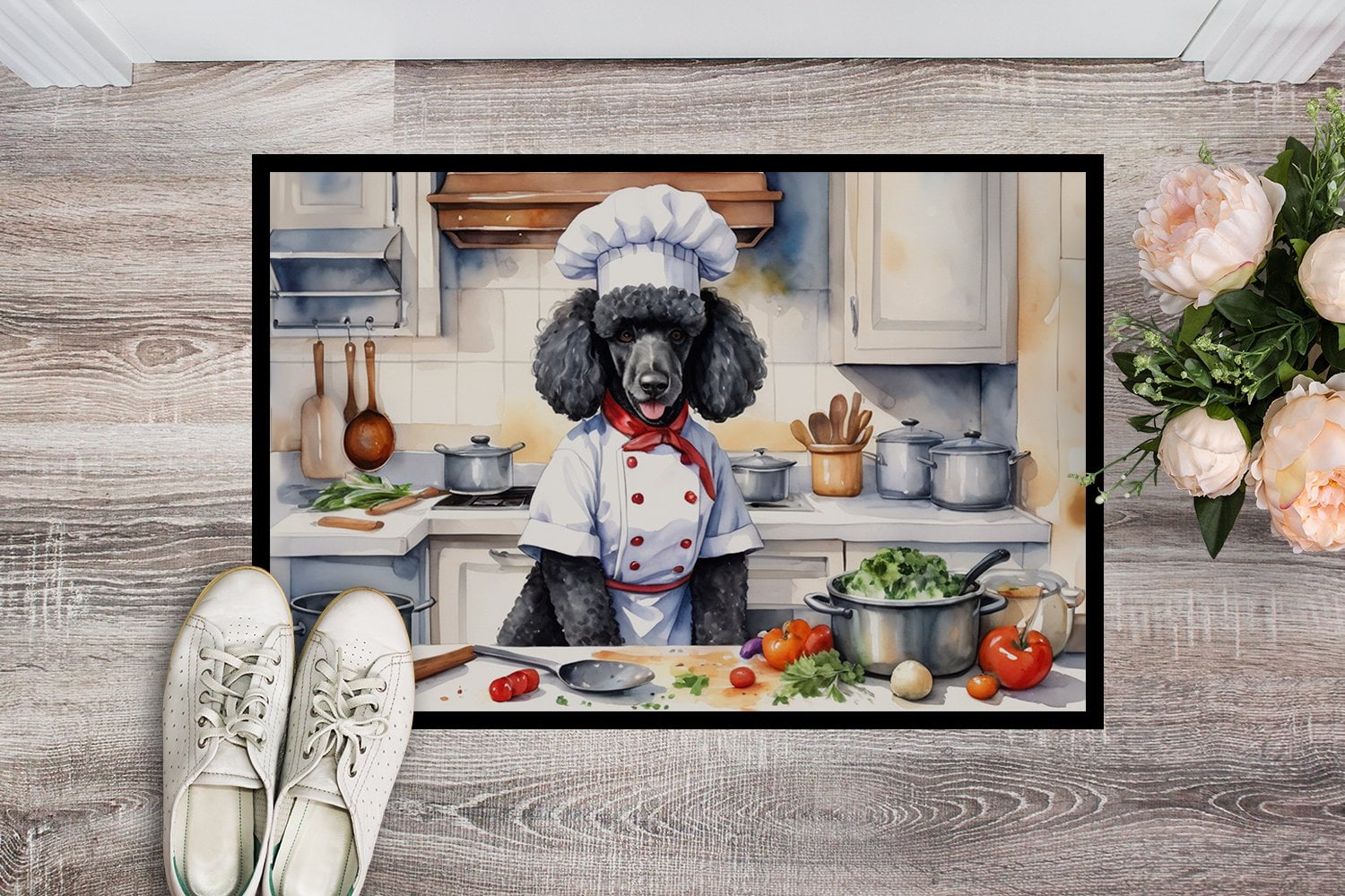 Yorkie Yorkshire Terrier The Chef Doormat