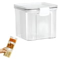 thumbnail image 4 of ACDANC Airtight Flour Sugar Storage Container Stackable Food Containers with Lids,Clear, 4 of 8