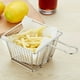 thumbnail image 5 of Cesta de almacenamiento de bocadillos, soporte de acero inoxidable para papas fritas para el hogar, soporte para bocadillos de frutas, solución innovadora, 5 of 12