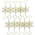 thumbnail image 5 of 10pcs Christmas Stocking Holders Xmas Snowflake Stocking Hanger Fireplace Stocking Holders, 5 of 5