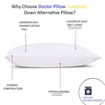 thumbnail image 5 of Doctor Pillow Luna Pedic Luxe Cloud 2 PACK Pillow, 5 of 5