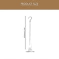 thumbnail image 4 of 50pcs Durable Plant Hangers Practical Hanging Planter Hooks Garden Hooks, 4 of 4