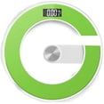 thumbnail image 1 of Bearachild La báscula electrónica pesa el vuelco de forma redonda que previene el control de temperatura de la báscula de peso del hogar Báscula Accesorios de baño Verde Bearachild HA027559-01, 1 of 1