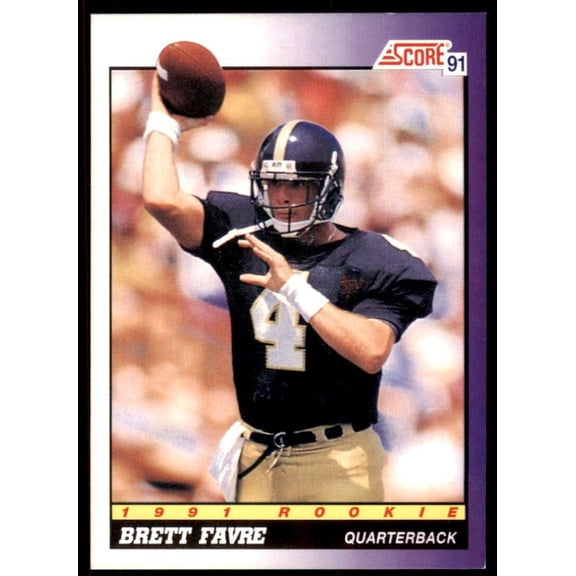 Brett Favre Rookie Card 1991 Score #na